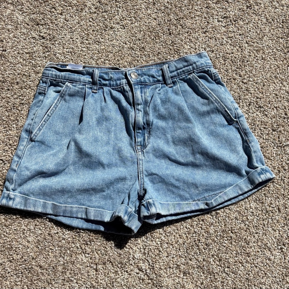 American Eagle Outfitters Light Blue Jean Shorts